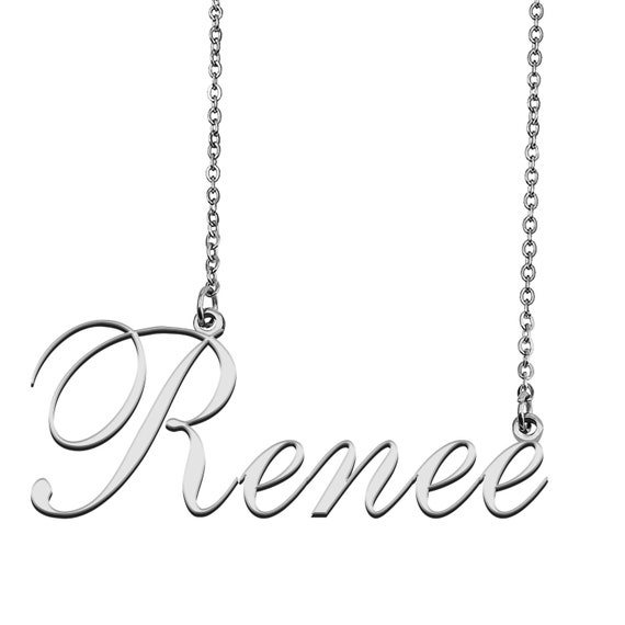 Renee Name Necklace Mother Day 