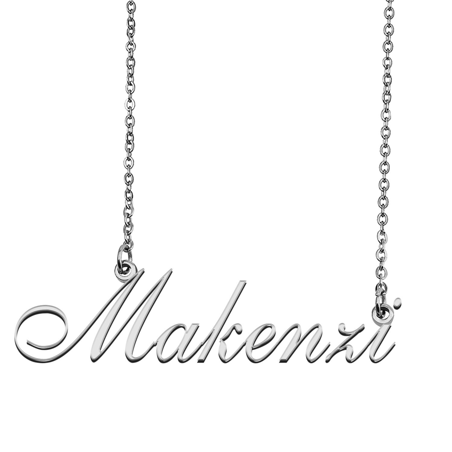 Custom Name Necklace Personalized Name Necklace Name | Etsy