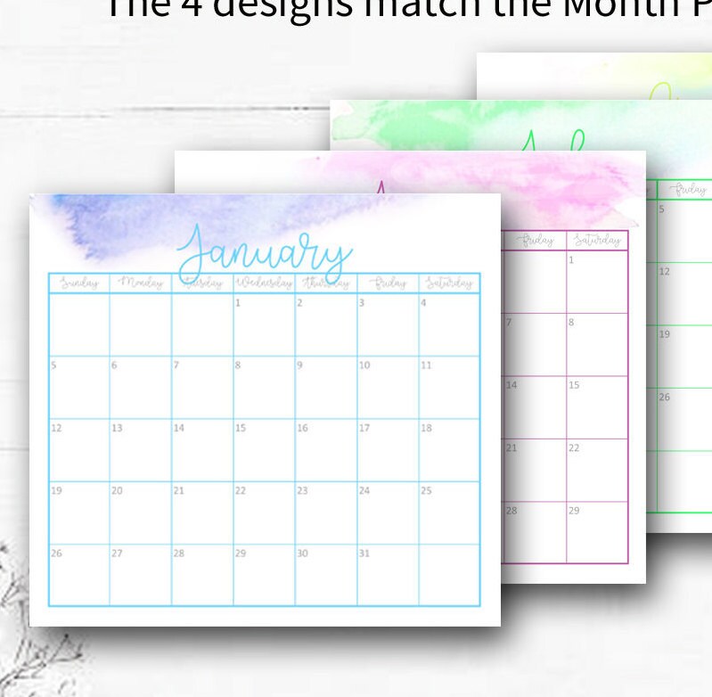Llama Calendar Baby's First Year, Landmarks Stickers, Cute Baby ...
