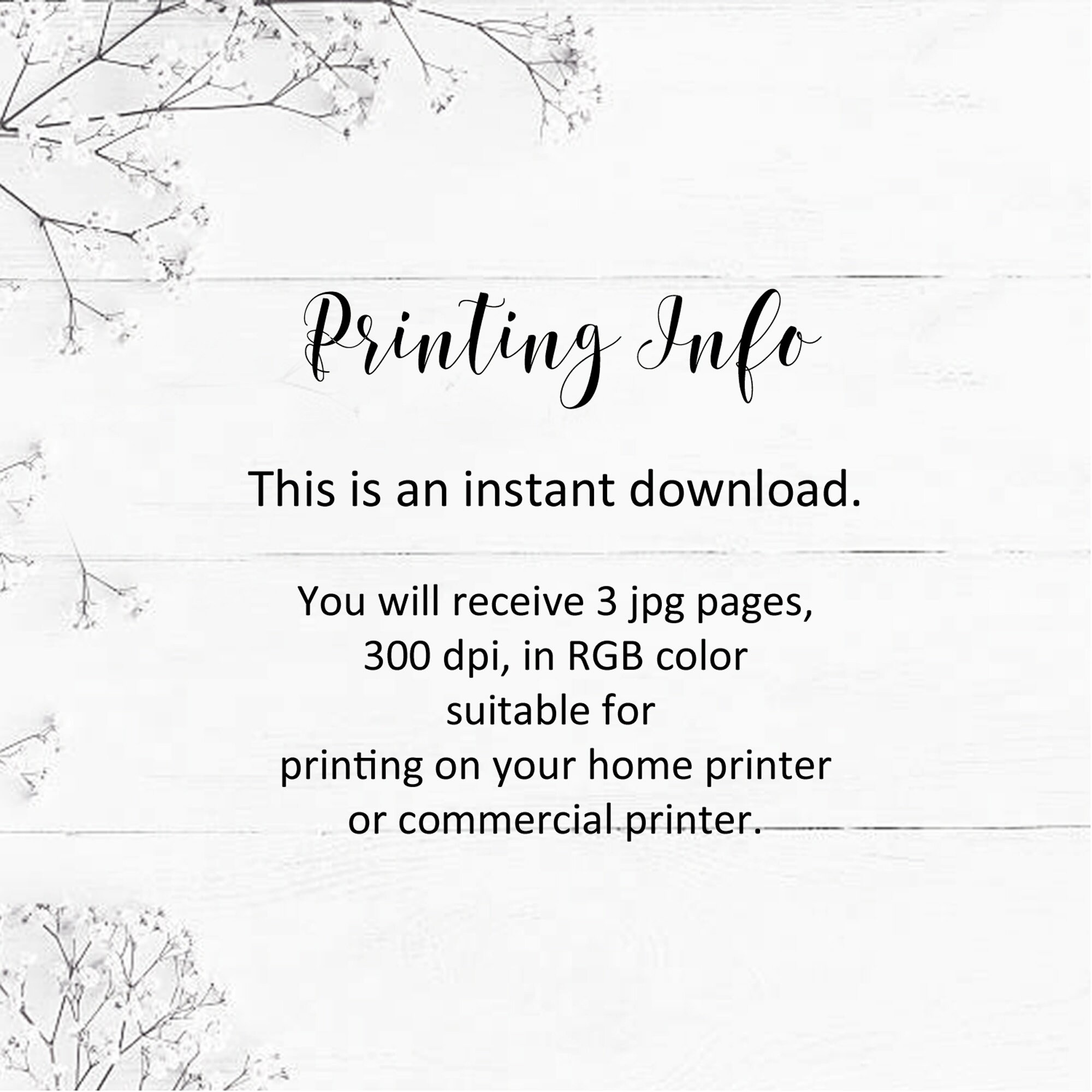 Girl Nursery Prints, Monogram Digital Art Download, Baby's Room Art