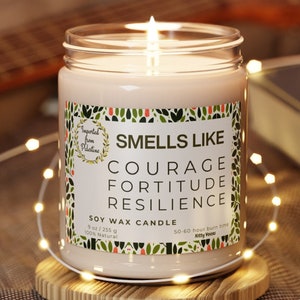FREE PALESTINE - Smells Like, Olive Tree, Palestine Home Decor, Funny Candle, All Profits Donated, Friend Gifts, Scented Soy Candle, 9oz