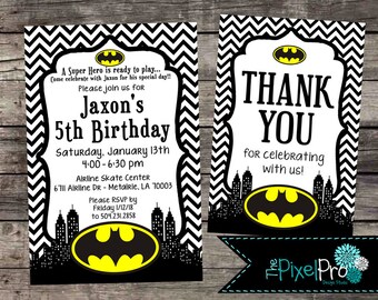 batman boy party etsy