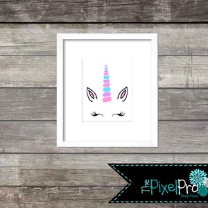 unicorn printable decor for walls unicorn printable with