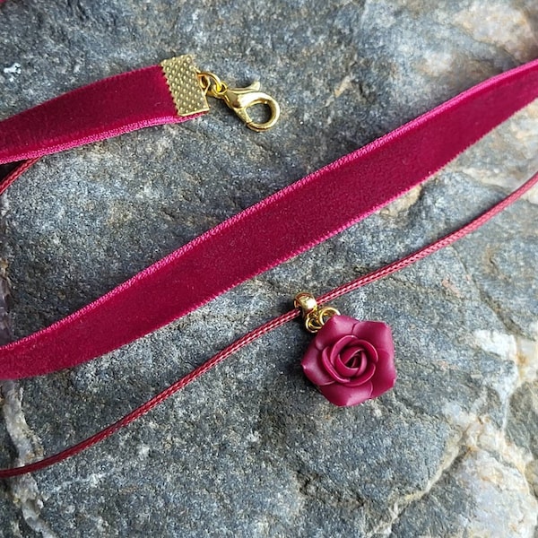 Salvatore Magenta Gem Necklace main image 0