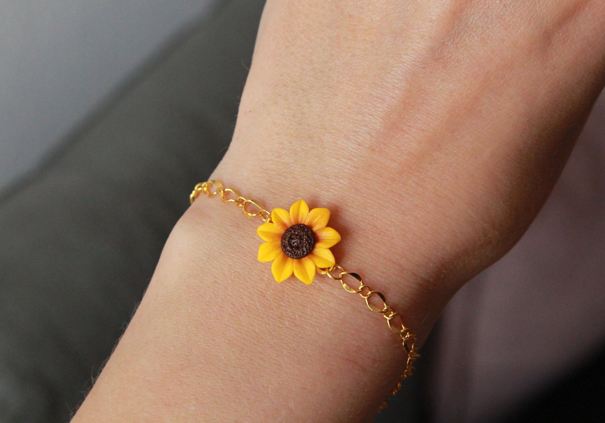 A dozen sunflower best sale bracelet