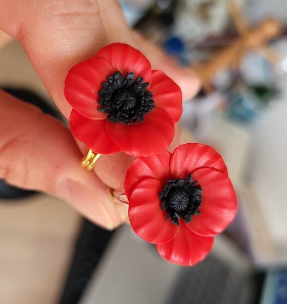 Bague coquelicot sale