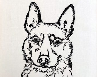 Australian Kelpie Etsy