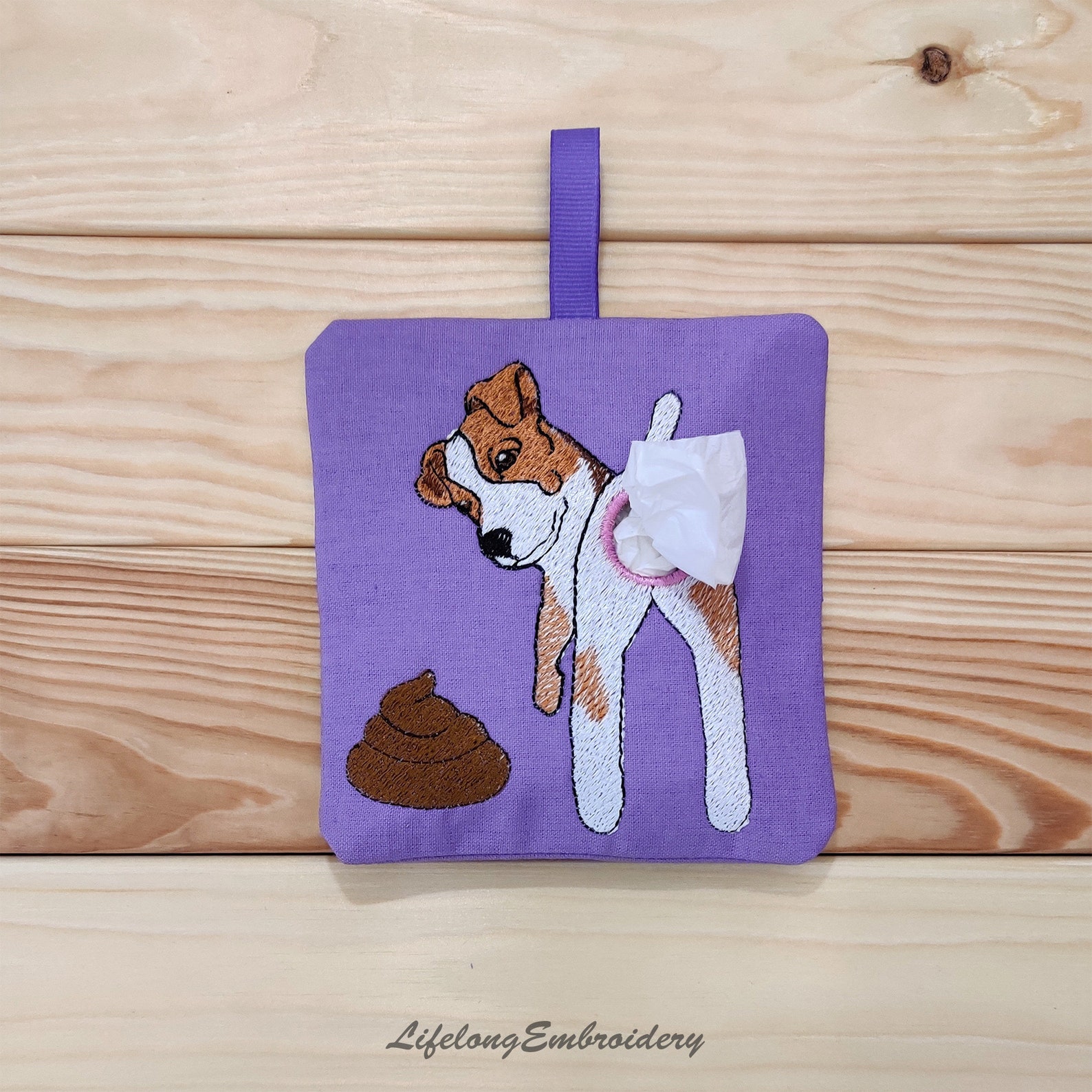 Dog poop bag dispenser jack russel embroidery design digital  etsy Dog poop bag dispenser jack russel embroidery design digital  etsy