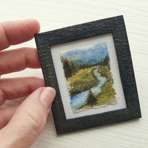 \u2018Love Never Fails,\u2019 Mixed media Mini Watercolor Artwork