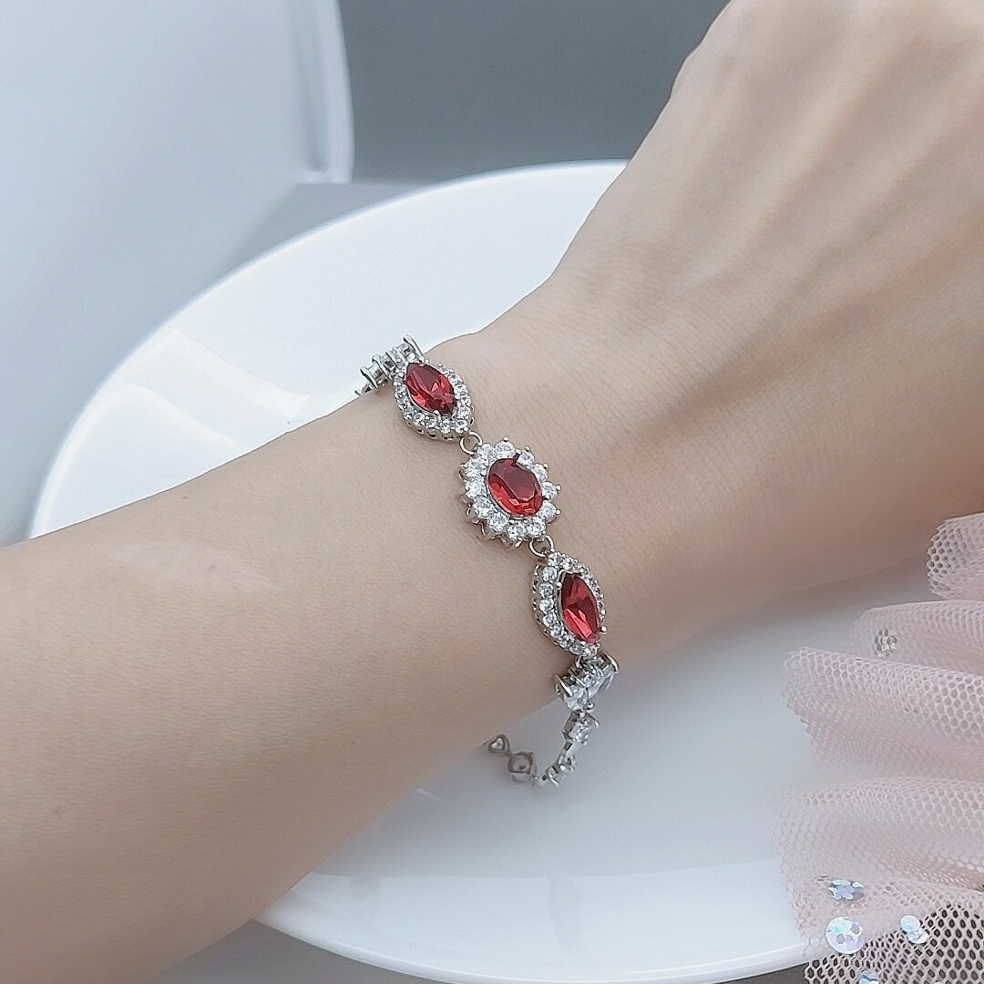 Swarovski Nirvana Ring Red Rose Gold-Tone Finish – Watches