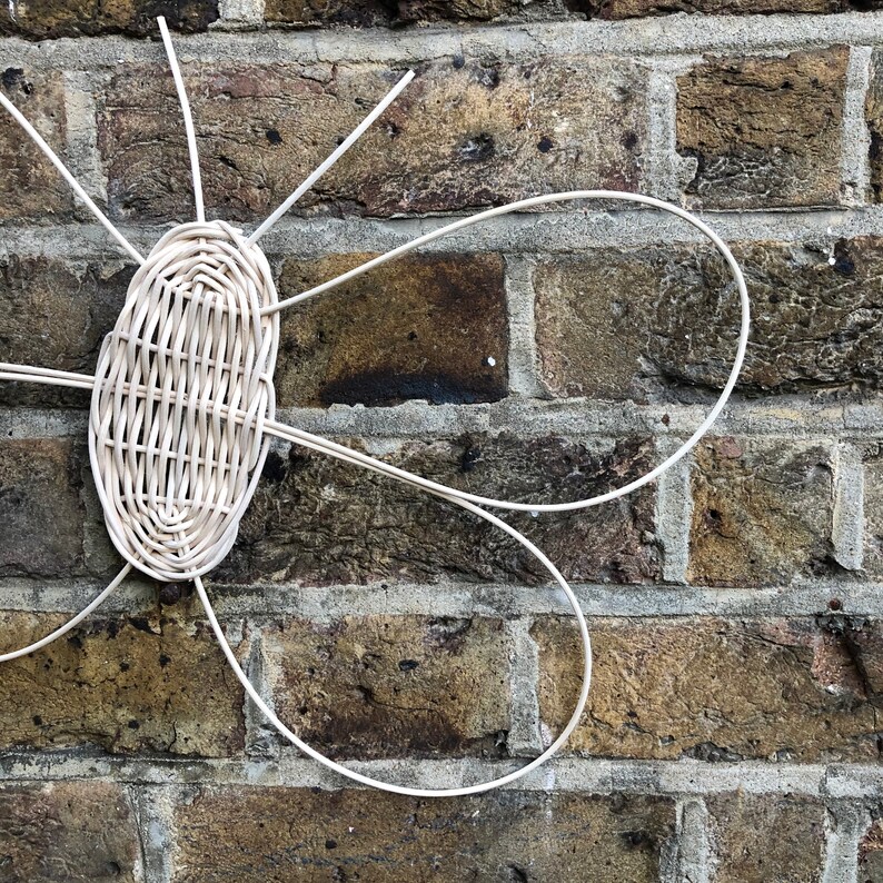 Handmade Rattan Big Butterfly Wall Decor Wall Hanging Etsy