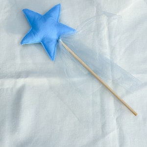 Handmade Felt Star Magic Wand Felt Star Magic Wand Gift for Kids zdjęcie 6