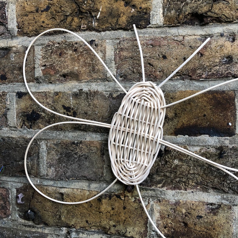 Handmade Rattan Big Butterfly Wall Decor Wall Hanging Etsy