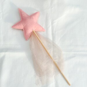 Handmade Felt Star Magic Wand Felt Star Magic Wand Gift for Kids zdjęcie 5