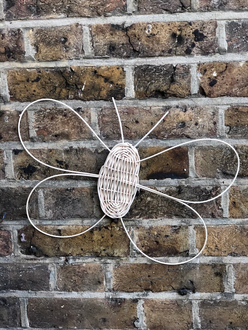 Handmade Rattan Big Butterfly Wall Decor Wall Hanging Etsy