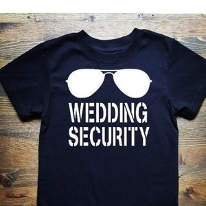 Ring Bearer Shirt - Ring Security Shirt - Wedding Security Shirt - Wedding Rehearsal Ring Bearer - Ring Bearer Gift - Ring Bearer Outfit