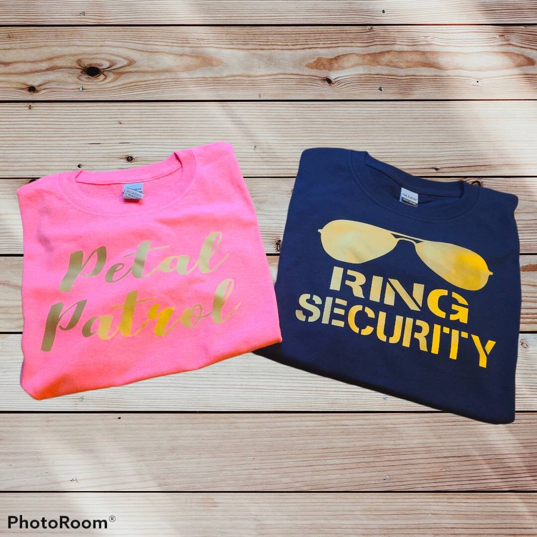 Flower Girl Shirt Ring Bearer Shirt Ring Bearer Gift Flower Etsy