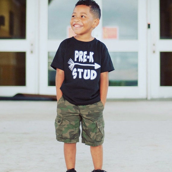 first day of preschool shirt boy