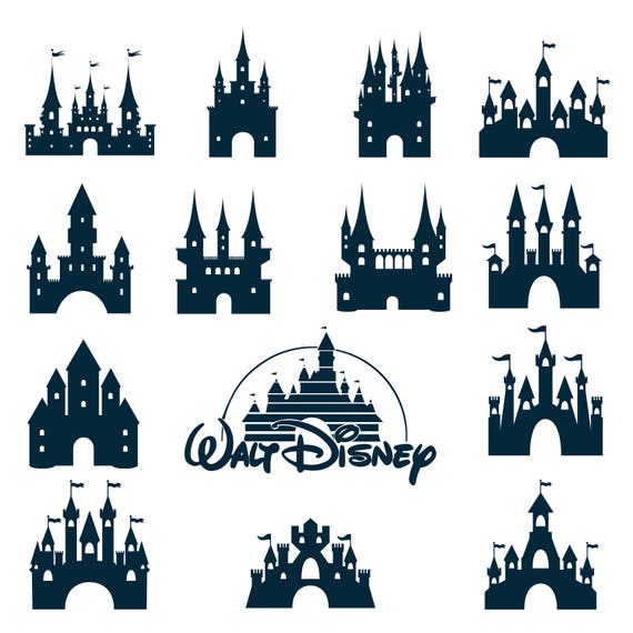 Download Disney Castle Svg/Eps/Png/Jpg/ClipartsPrintable Silhouette ...
