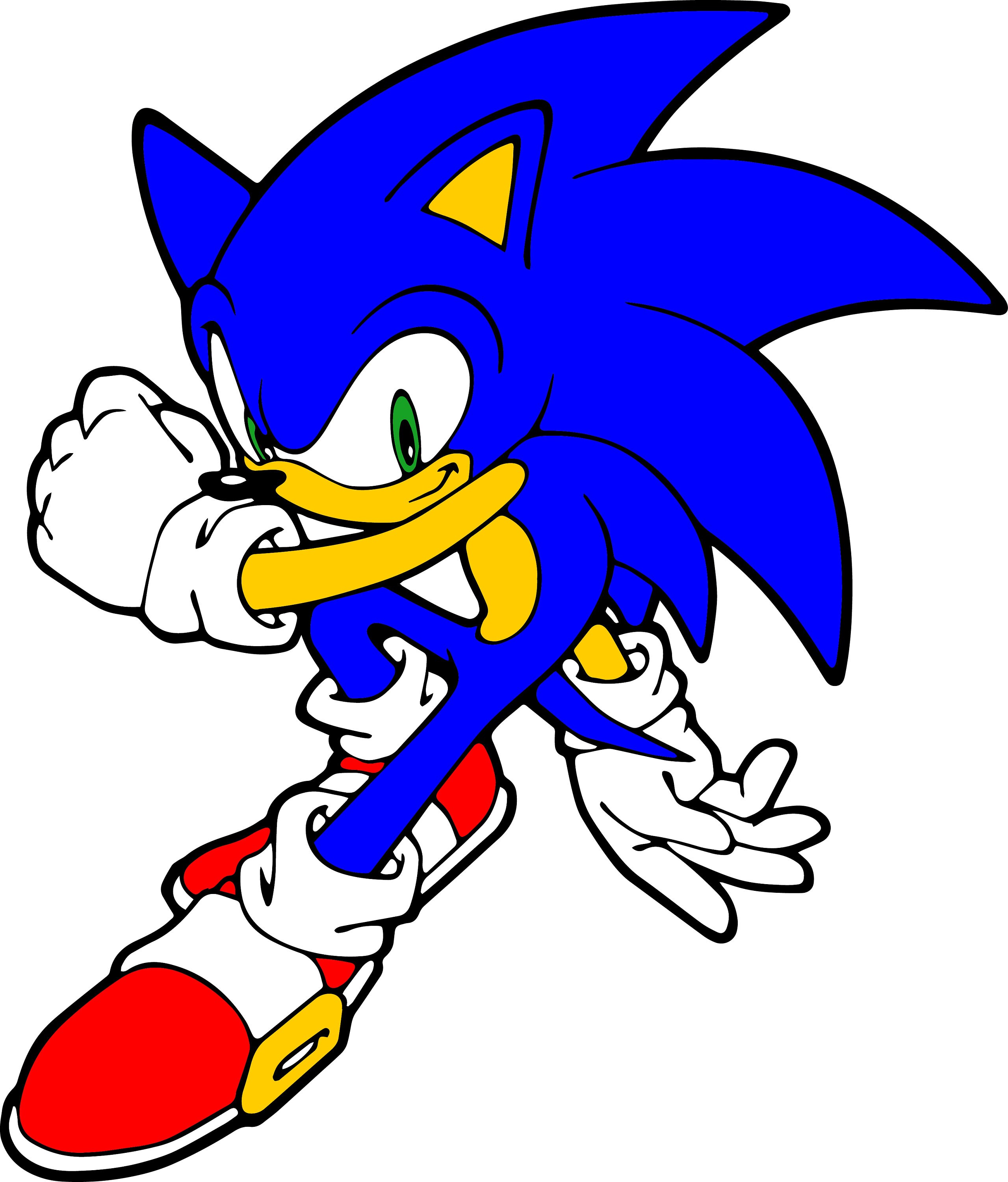 Download Sonic Svg/Eps/Png/Jpg/Cliparts imprimible silueta y Cricut ...