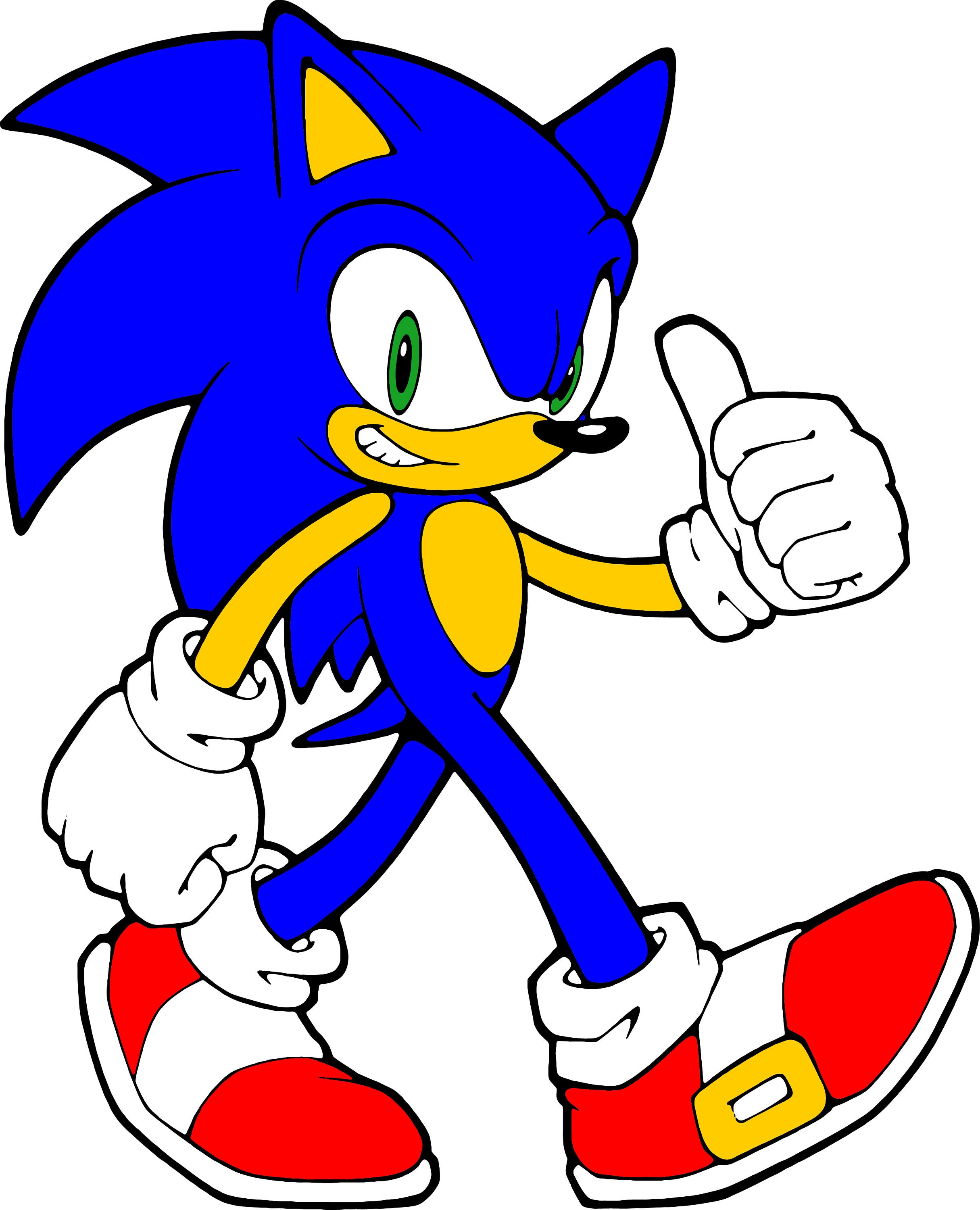 Download Sonic Svg/Eps/Png/Jpg/Cliparts imprimible silueta y Cricut ...