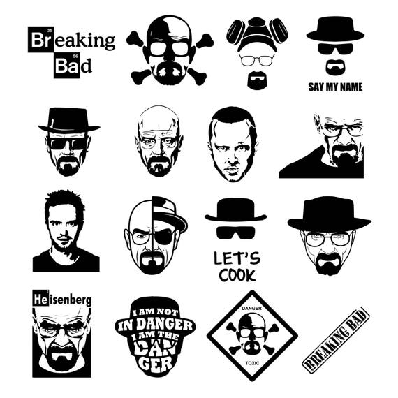 Breaking Bad Svg Eps Png Clipartsprintable Silhouette Etsy | My XXX Hot ...