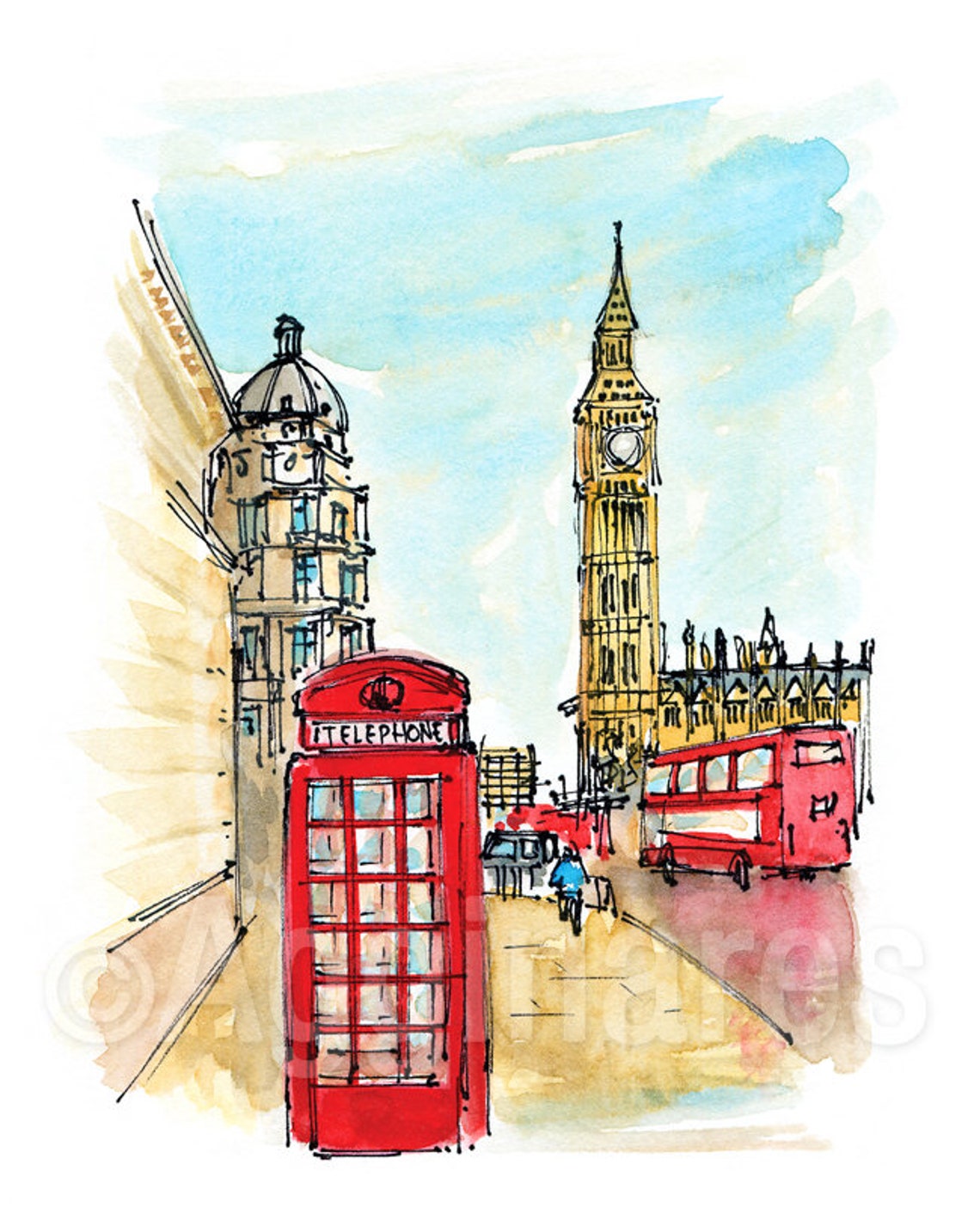 London UK Britain England / Europe / travel fine art print | Etsy