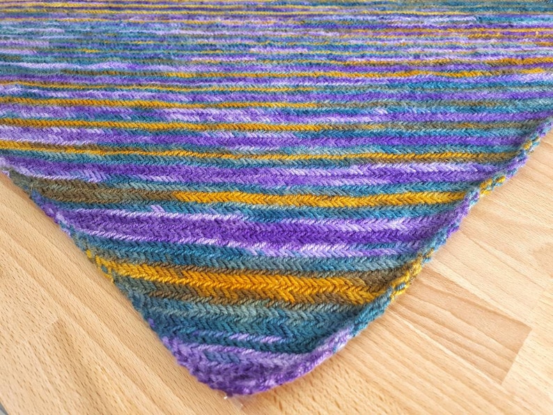 C2C Herringbone Knit Blanket Pattern Corner to Corner Etsy