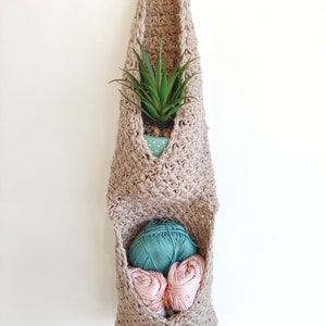 Crochet Plant Hanger Pattern, Plant Holder Crochet Pattern, Crochet Hanging Basket Pattern, Pdf Instant Download image 4