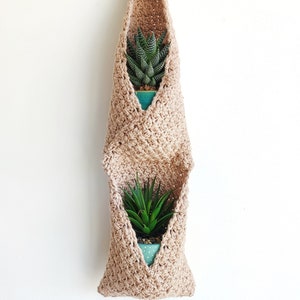 Crochet Plant Hanger Pattern, Plant Holder Crochet Pattern, Crochet Hanging Basket Pattern, Pdf Instant Download image 2