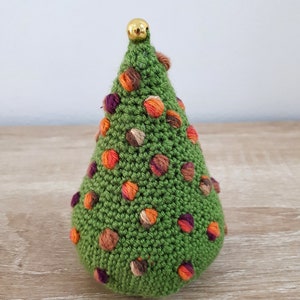 CROCHET PATTERN Christmas Tree Ornament Pattern, Tiny Christmas Tree Crochet Pattern, PDF Digital Download imagem 4