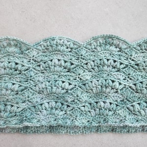 CROCHET PATTERN Infinity Scarf Crochet Pattern, Lace Infinity Scarf ...