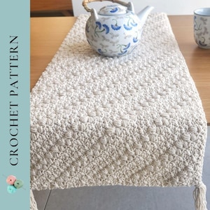 CROCHET PATTERN Table Runner Pattern, Crochet Table Runner, Crochet Placemat Pattern, PDF Instant Download