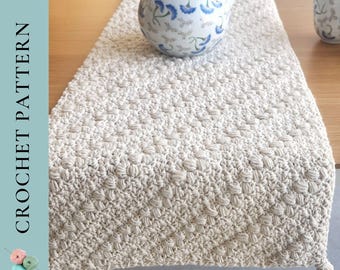 CROCHET PATTERN Table Runner Pattern, Crochet Table Runner, Crochet Placemat Pattern, PDF Instant Download