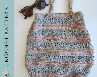 CROCHET PATTERN Tote Bag Crochet Pattern, Handbag Crochet Pattern, PDF Instant Download