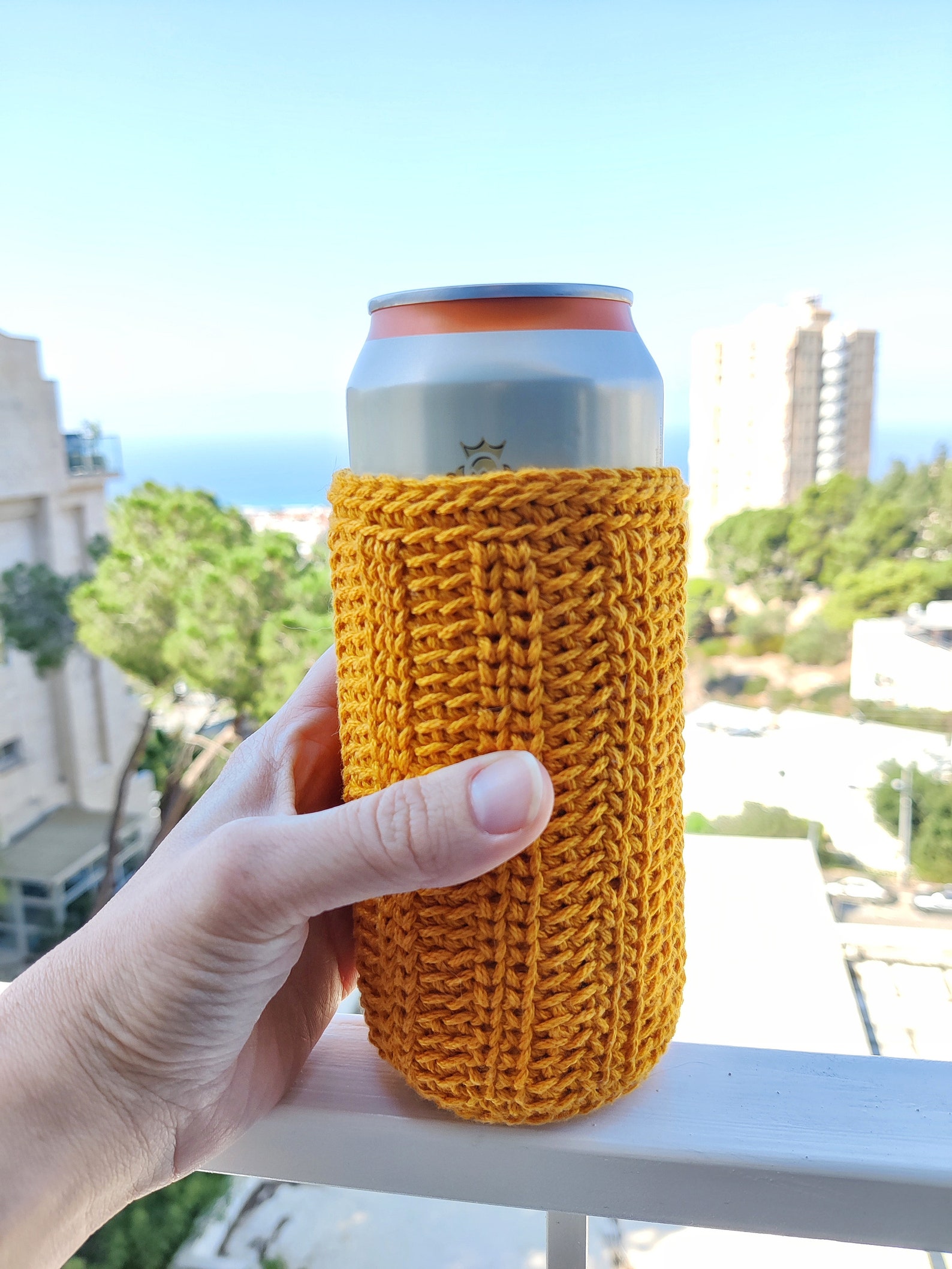 Can Cozy Crochet Pattern Beer Cozy Pattern Can Cooler PDF - Etsy