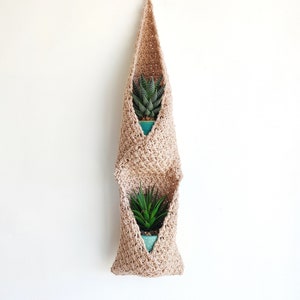 Crochet Plant Hanger Pattern, Plant Holder Crochet Pattern, Crochet Hanging Basket Pattern, Pdf Instant Download image 3