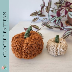 CROCHET PATTERN Pumpkin Pattern, Crochet Pumpkin Pattern, Cluster Pumpkin Crochet Pattern, PDF Instant Digital Download