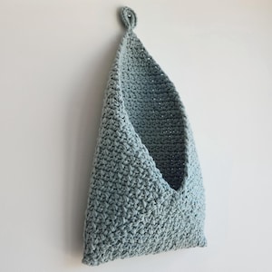CROCHET PATTERN Hanging Basket, Basket Crochet Pattern, Crochet Plant Hanger Pattern, PDF Instant Download