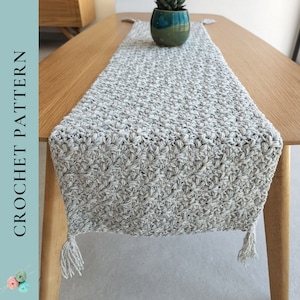 CROCHET PATTERN Boho Table Runner Pattern, Corner to Corner Crochet Table Runner Pattern, PDF Instant Download