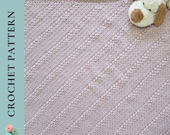 CROCHET PATTERN C2C Baby Blanket Pattern, C2C Crochet Blanket, PDF Instant Download