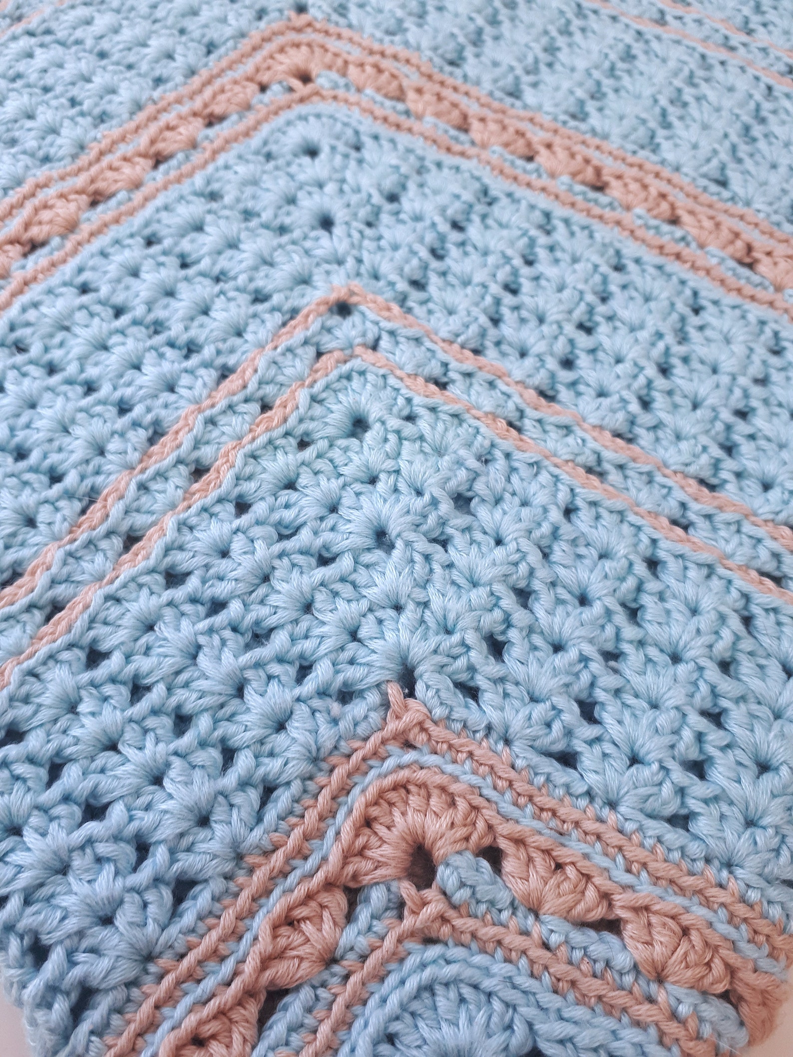 Iris Stitch Blanket Crochet Pattern Ella's Lullaby Baby Etsy