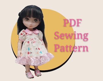 Pdf sewing patterns for 16&quot; Animator Dolls : A01  (video tutorial link in description)