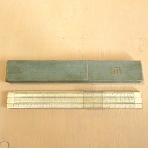 Regolo calcolatore Vintage ingegnere righello regalo per lui