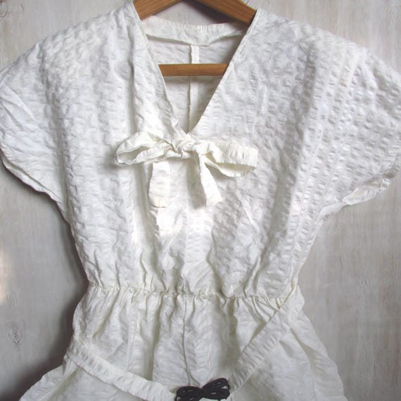 White cotton dress - image 2