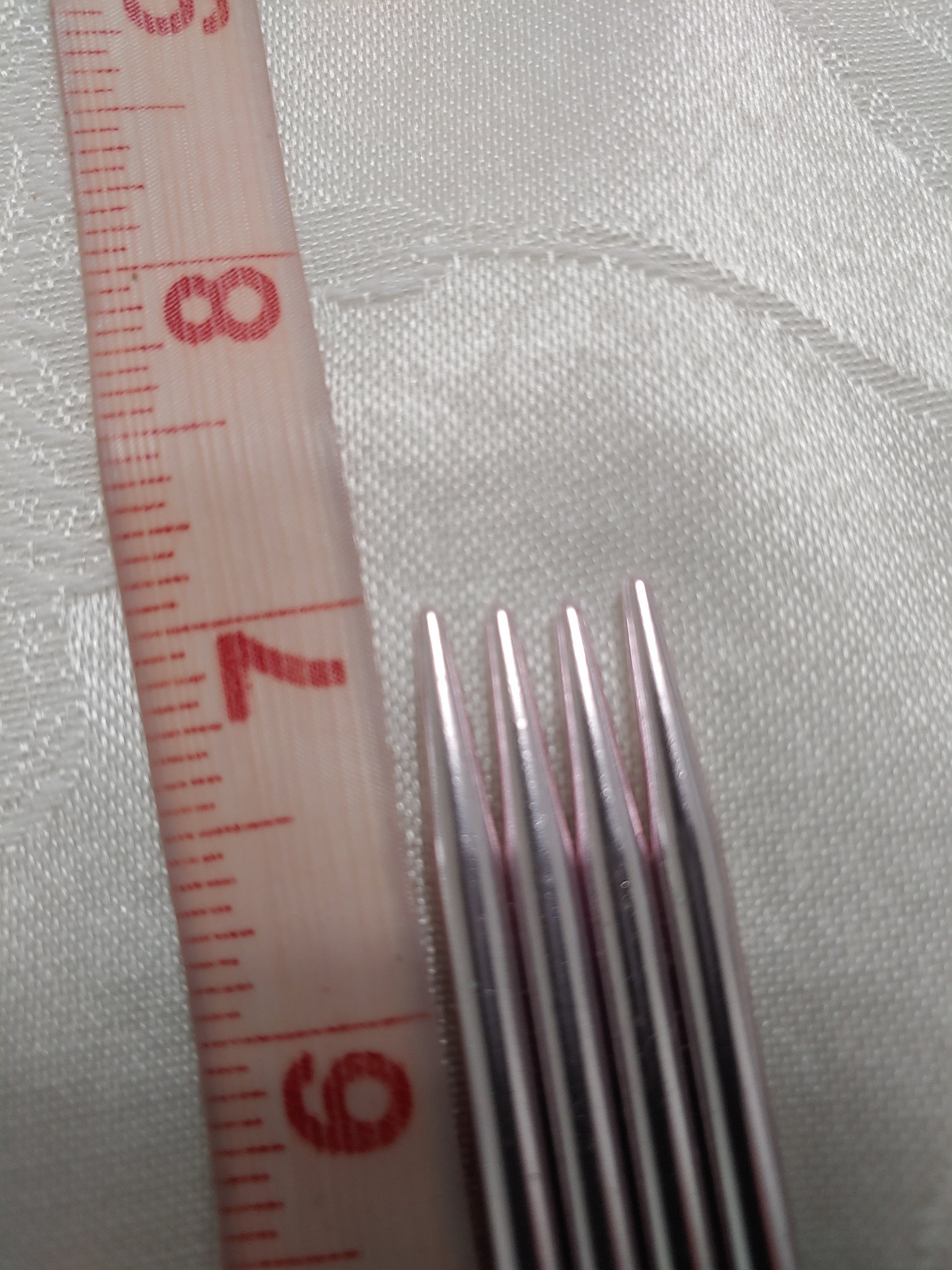 US Size 7 Aluminum Doubleended Knitting Needles set of 4 Etsy