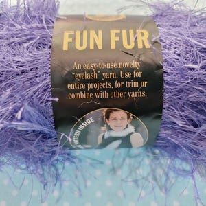 Löwen Brand Fun Fur (Violett)