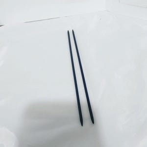 Size 5 Double Ended Plastic Knitting Needles 10" (Used and/or Vintage)