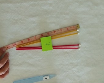 US-Größe 7 Kunststoff strickt Nadeln - verschiedene Längen (Vintage und/oder gebraucht)