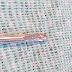 Susan Bates Aluminum Crochet Hook (Size &quot;G&quot; ) (In-Line Throat)
